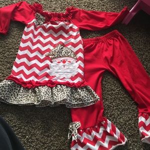 2T Christmas Boutique Outfit